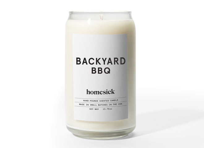 Backyard BBQ Candle, Homesick