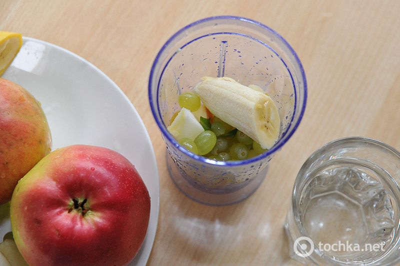 Майстер-клас: Зелені коктейлі