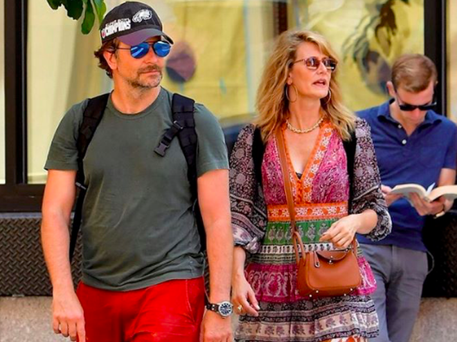 Брэдли Купер и Лора Дерн