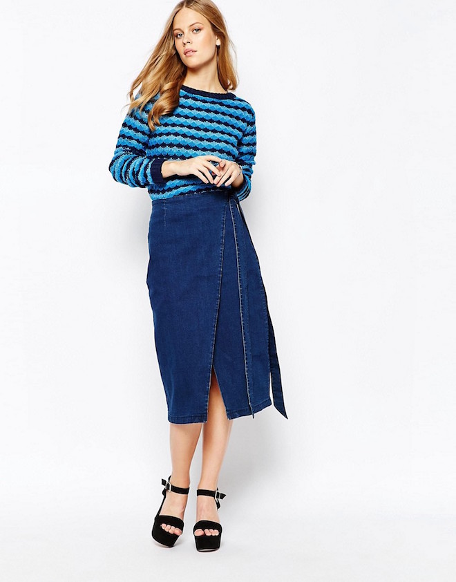 Мода весни 2016: спідниці з запахом