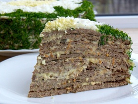 Печеночный торт рецепт