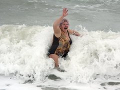 Слет моржей в Саках