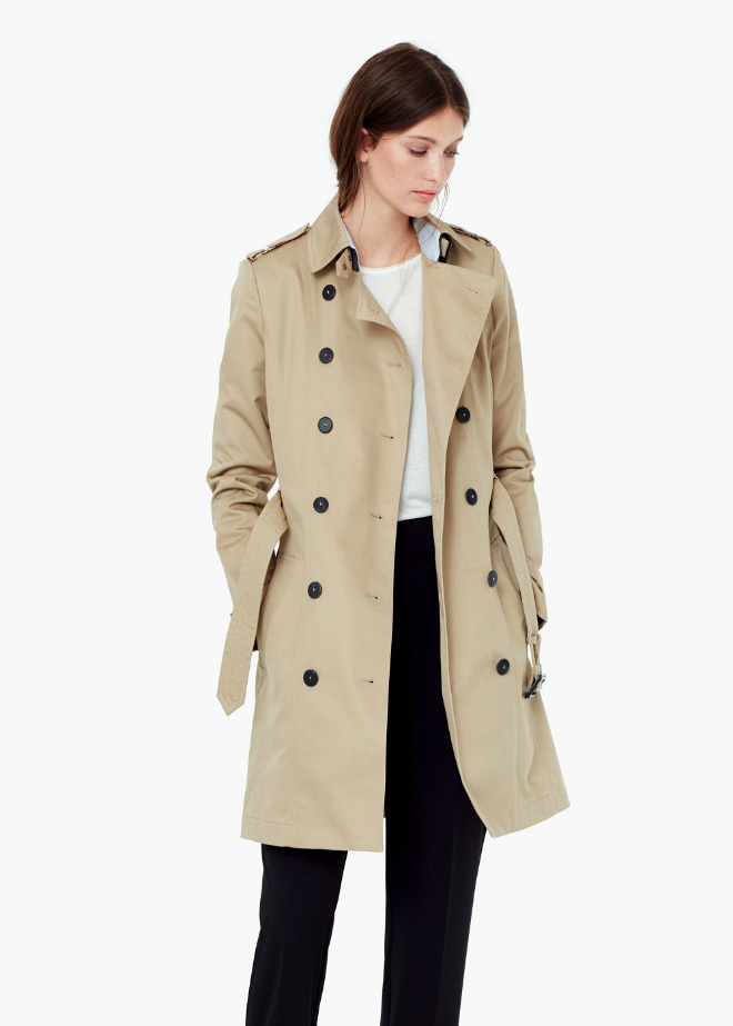 Модные пальто весны 2016: тренчи