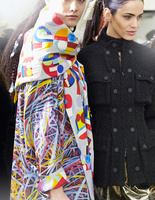 backstage показа Chanel