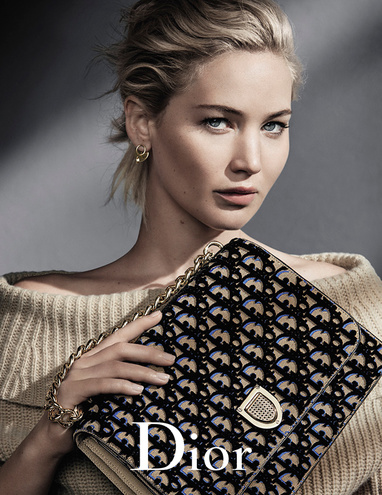 Дженніфер Лоуренс в рекламній кампанії Dior