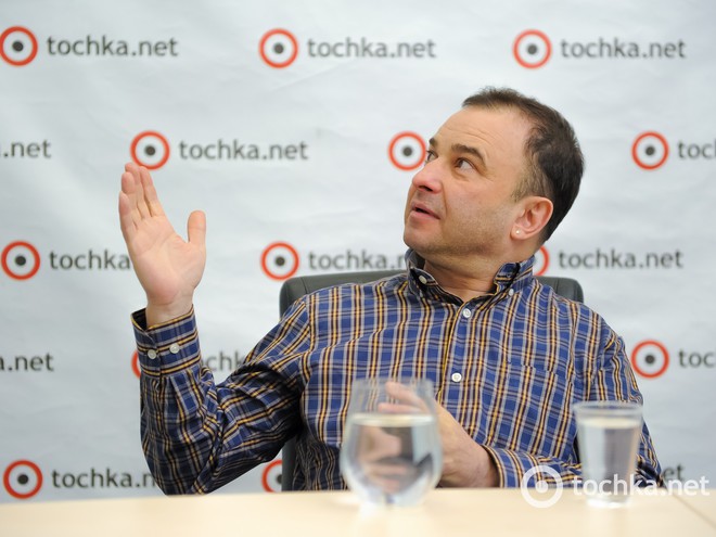 Виктор Павлик в гостях у tochka.net