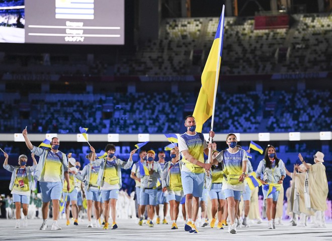 Украина на открытии Олимпиады-2020 в Токио