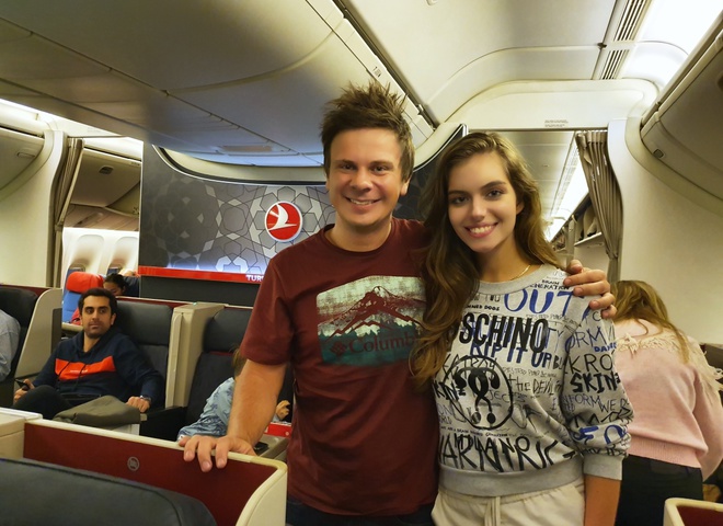 Дмитрий Комаров и Александра Кучеренко