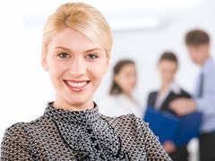 успешная женщина