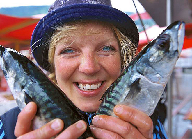 Рыбные маркеты Европы: Fish Market Bergen Norway