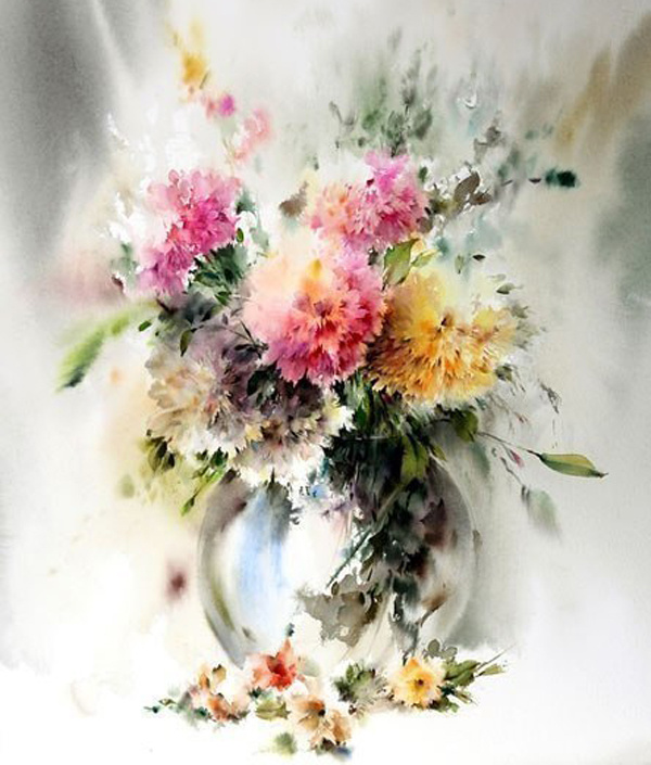 Акварельные шедевры Mohammad Yazdchi