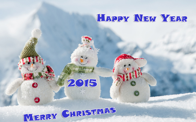 Няшного Нового года и Рождества 2015