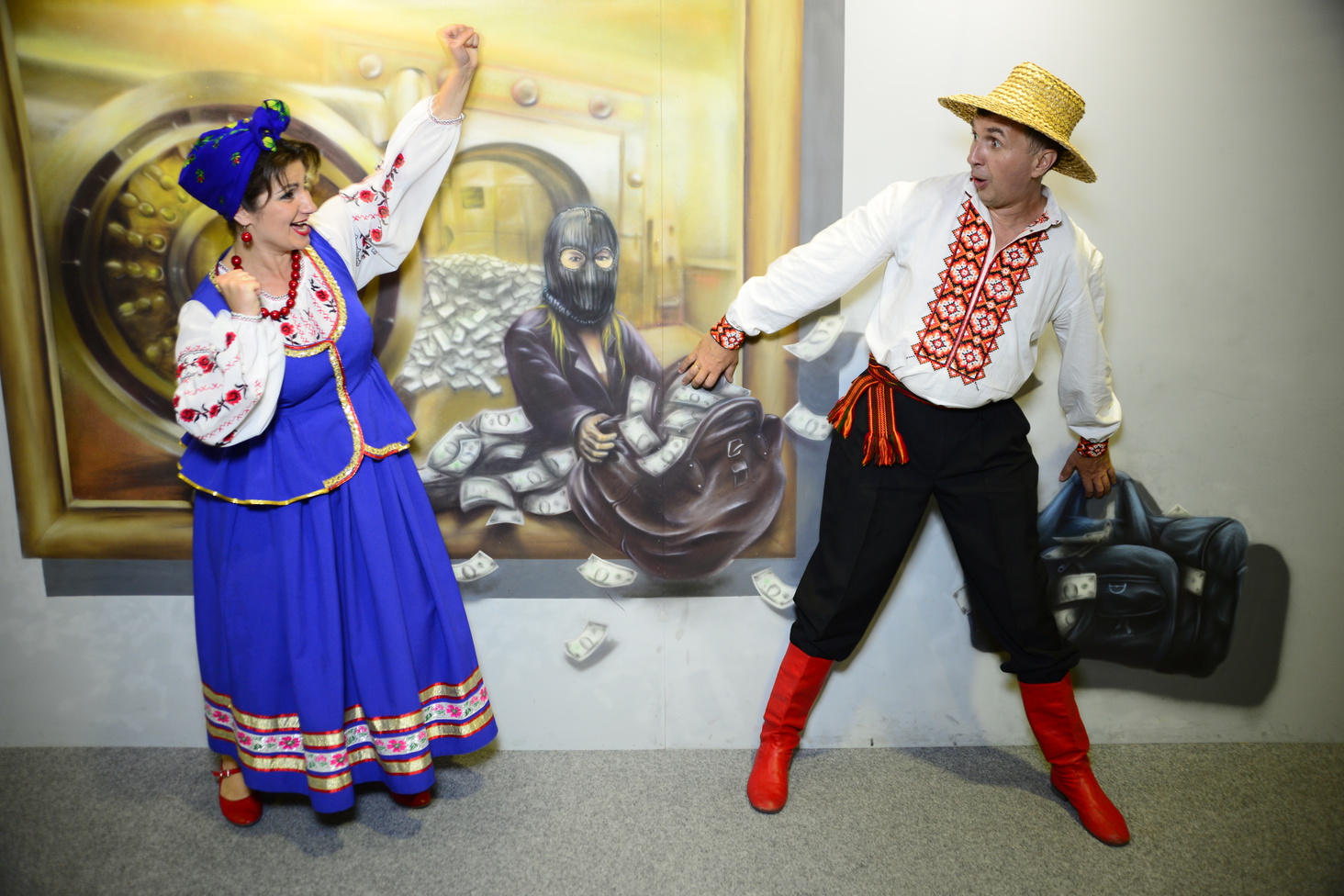 Выставка 3Д живописи