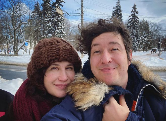 Дмитро Шуров з дружиною