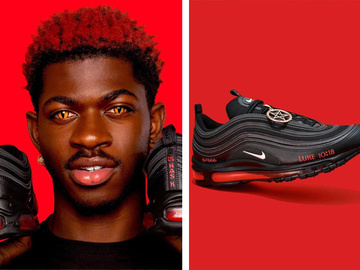 Nike подает в суд на бруклинскую организацию художников MSCHF, которая выпустила "кроссовки Сатаны"