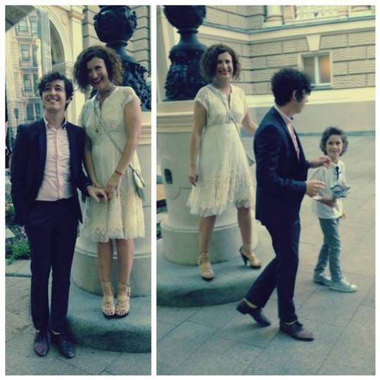 Дмитрий Шуров с семьей