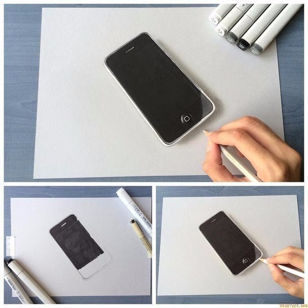 Гиперреалистичные рисунки