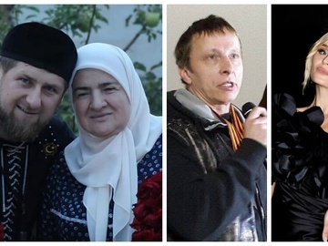 Охлобистін, Гагаріна та мати Кадирова потрапили під санкції в ЄС