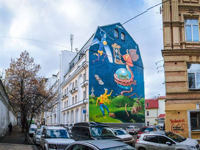 Прекрасне поруч: 25 найкрасивіших і найпопулярніших муралів в Києві