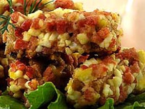 Хлебные палочки с ветчиной Хлебные палочки с ветчиной