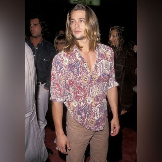 Як одягалися зірки в 90-х: Бред Пітт