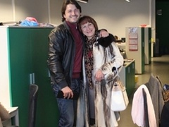 Сергей Притула с мамой