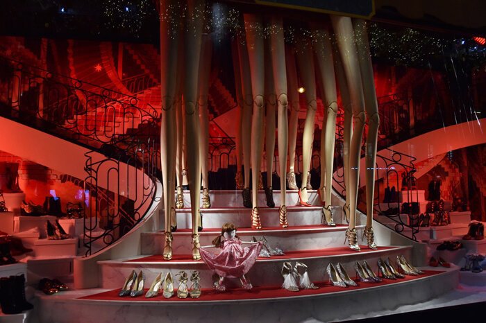 Найгарніші різдвяні вітрини світу: Самые красивые рождественские витрины мира: Printemps