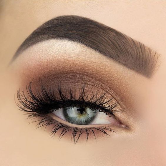 Макияж глаз: нюдовый