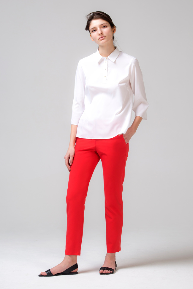 Белая рубашка GRASS, 790 грн