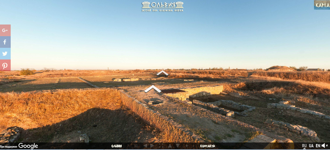 Google запустив віртуальний тур стародавньою Ольвією