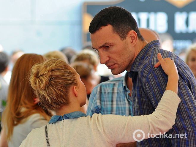 Володимир Кличко і Хайден Панеттьєрі