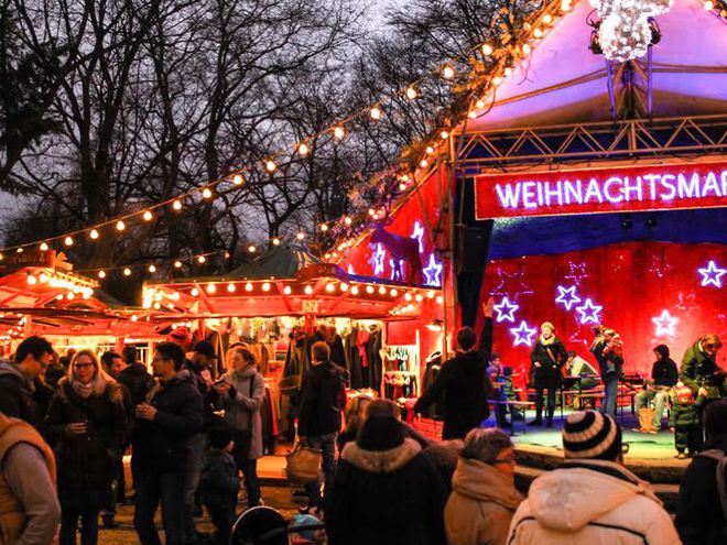 Різдвяні ярмарки: Weihnachtsmarkt am Kölner Dom