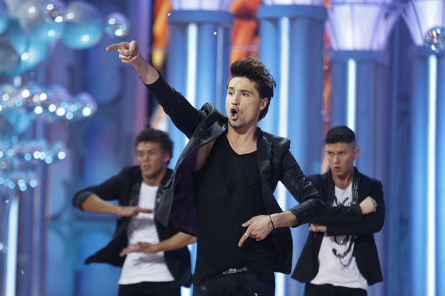 Съемки программы «Голубой огонек 2012», часть 2