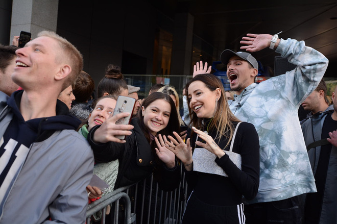 Время и Стекло получили именную звезду на площади звёзд в Киеве