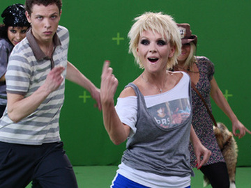 Съемки клипа Валерии