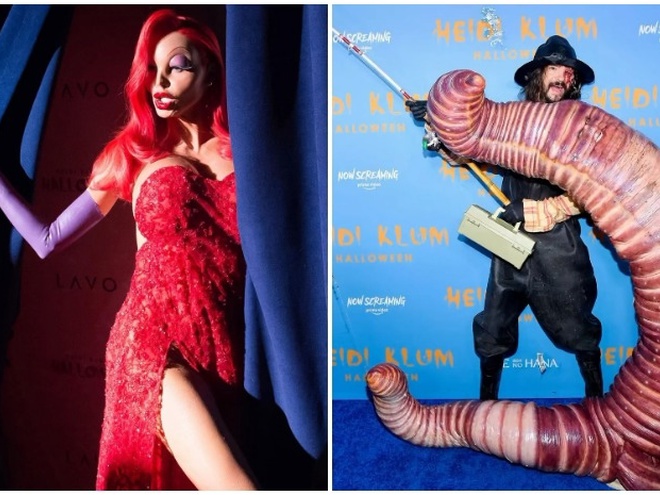 «Королева Гелловіна» Хайді Клум показала всі свої костюми на свято