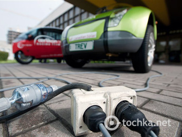 Где зарядить электромобиль в Киеве
