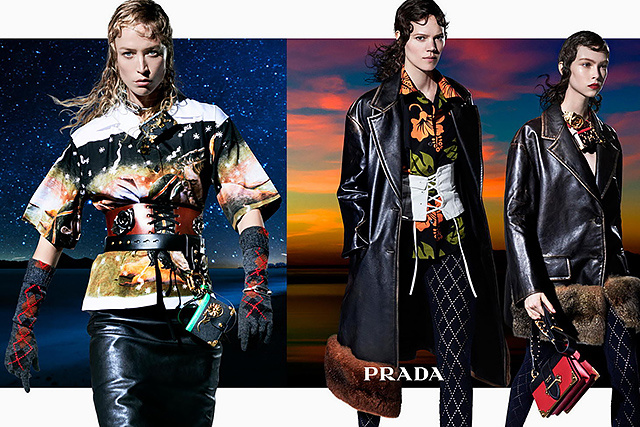 Кампейн Prada осінь-зима 2016/2017