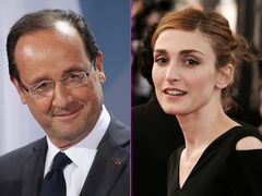 Франсуа Олланд и Жюли Гайе