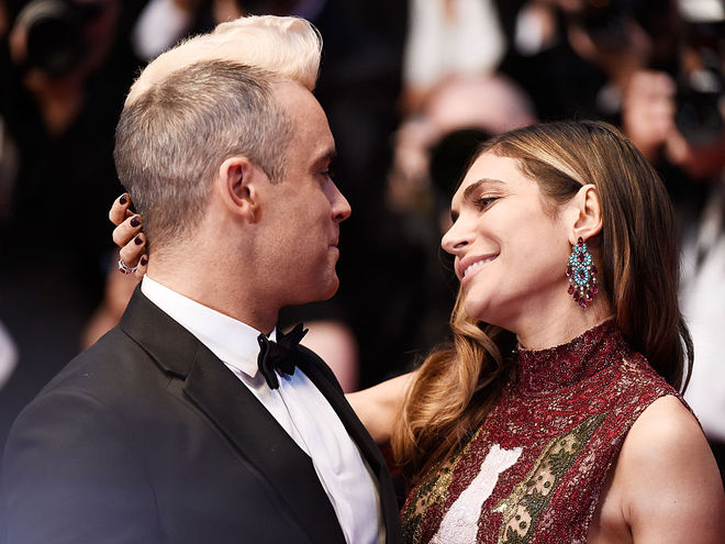 Робби Уильямс с женой