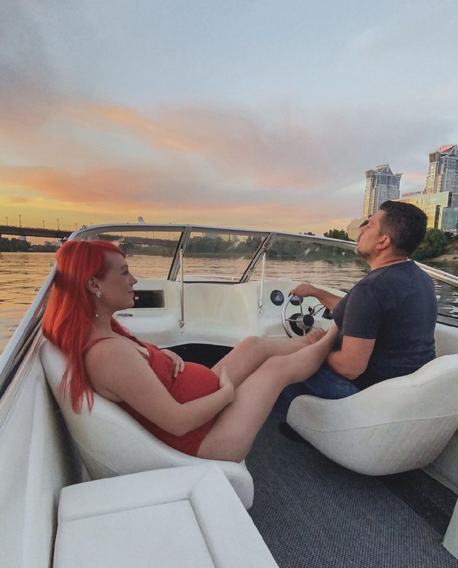 Светлана Тарабарова с мужем