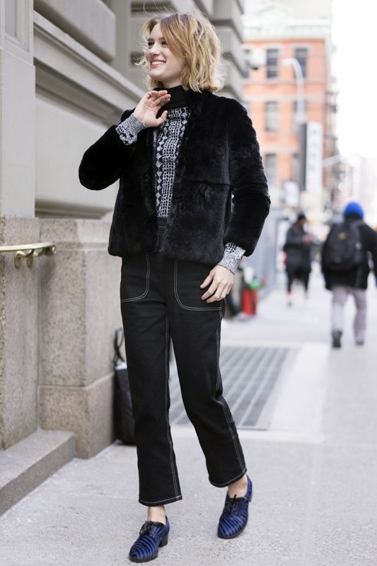 Тиждень моди в Нью-Йорку: street style