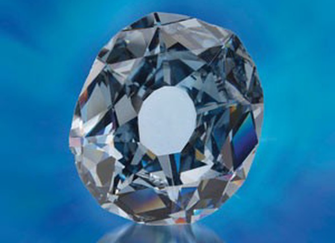 В Африці знайдено рідкісний блакитний алмаз