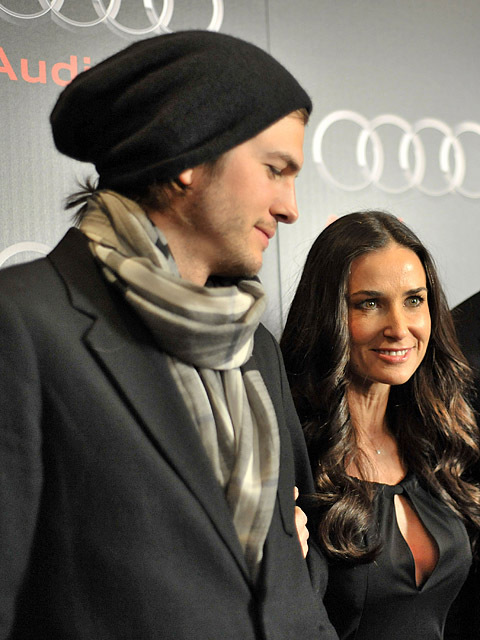 Деми Мур и Эштон Катчер