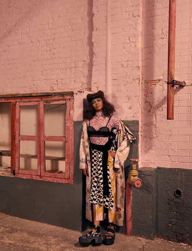 Наоми Кэмпбелл для Vogue Brazil's