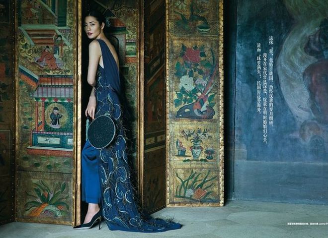 Ліу Вен для Harper's Bazaar China