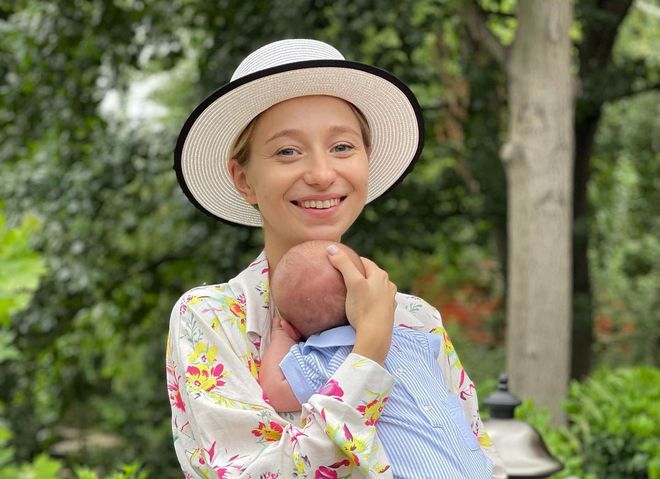 Екатерина Репяхова с сыном