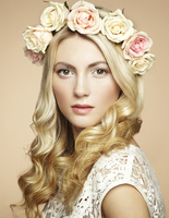 Свадебные прически с цветами Свадебные прически с цветами
