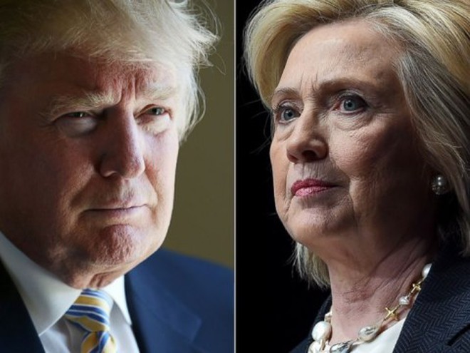 Дональд Трамп і Хілларі Клінтон