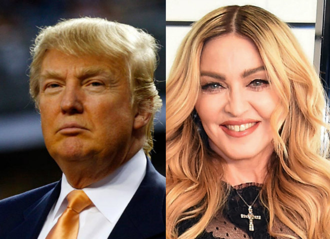 Мадонна і Трамп